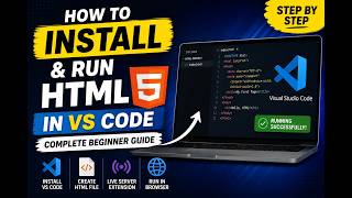 How to Install &amp; Run HTML in VS Code | Complete Beginner Guide .Sudais Codes Lab