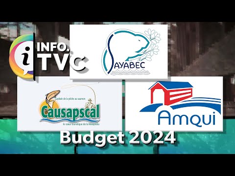 I.TVC HEBDO - Budget 2024 des municipalités de La Matapédia - 2024-01-26