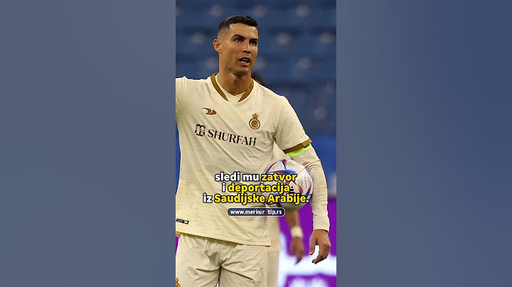 Ronaldo možda bude uhapšen zbog Mesija! - Xtip Fun - MerkurXtip