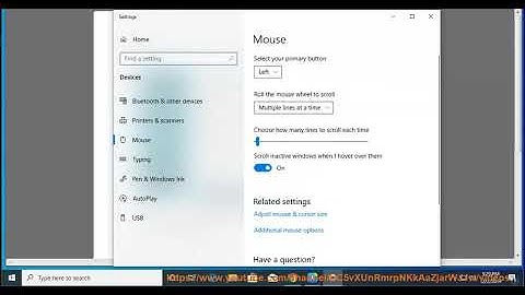 Turn off mouse acceleration on Windows 10/8/7