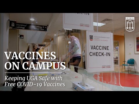COVID-19 Vaccines at UGA: Rewarding Students for Staying Healthy