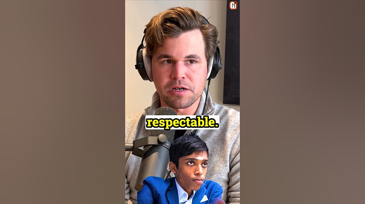 Magnus Carlsen describes Praggnanandhaa 😇