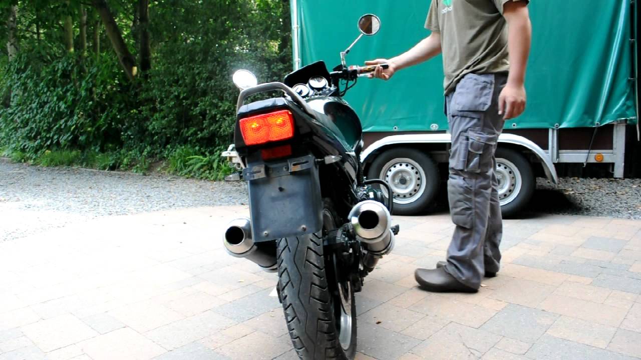 Suzuki Gs 500 E Auspuff Lauter Machen Suzuki GS500E MIVV Exhaust - YouTube