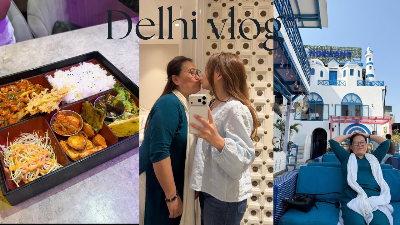 Explore majnu ka tilla with us, Sarojini haul and Korean food #delhi #majnukatila 