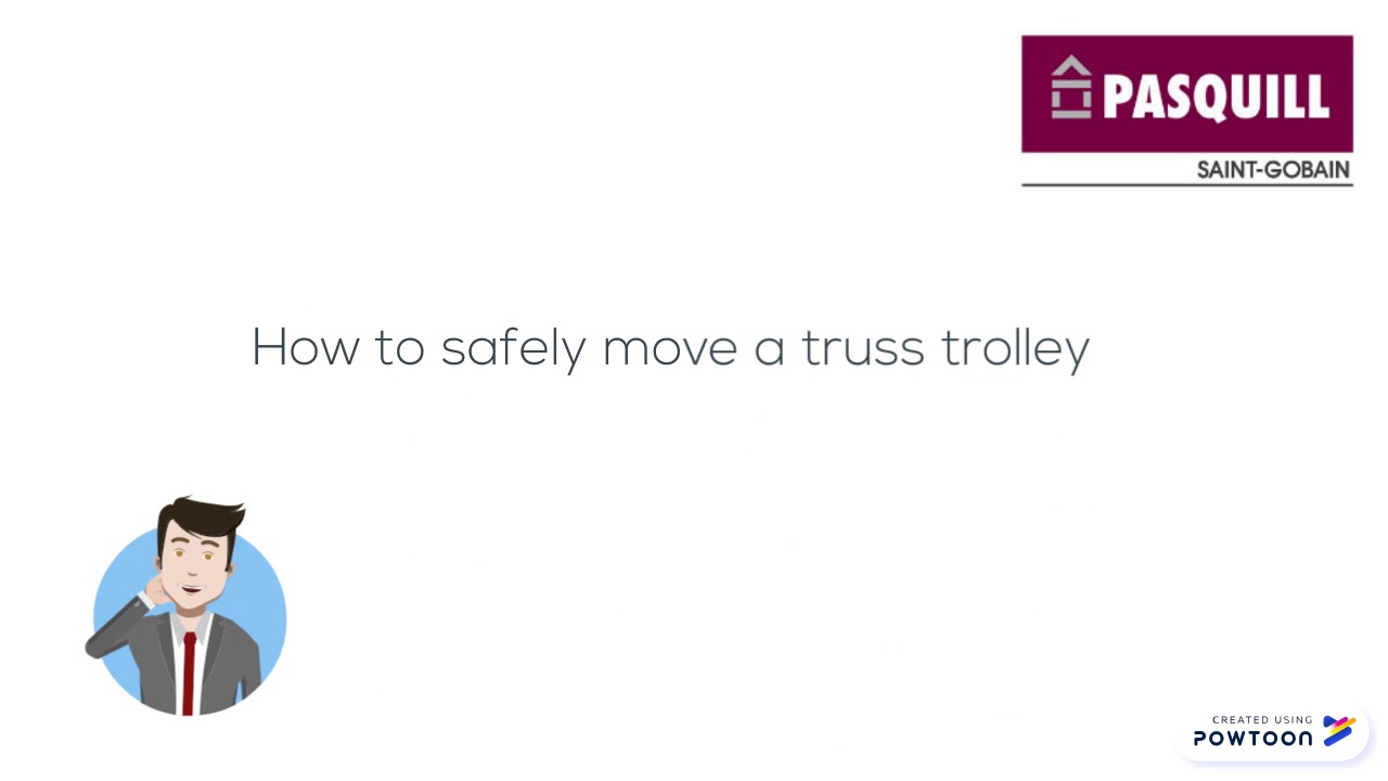 How to Safely Move a truss trolley