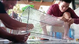 How to make Mud crab trap| Michael Damaso