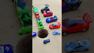 New Mini USA Super Racing car and Big Rc red Car Pushing Mini Car 🔥 in to pit 😲 #viral #shorts