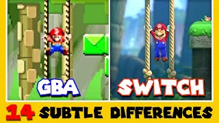 14 Subtle Differences Between Mario Vs. Donkey Kong for Switch and GBA (Part 1)