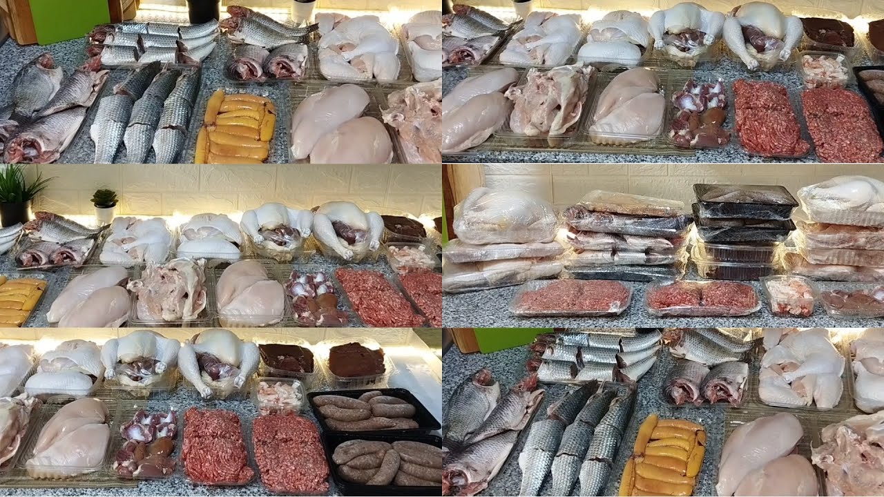 أقوى ميزانية واقعيه عملى بمبلغ ‼️هتملى بيتك لحوم وفراخ وأسماك طول الشهر الست الشاطرة اللى تحسبها صح👌