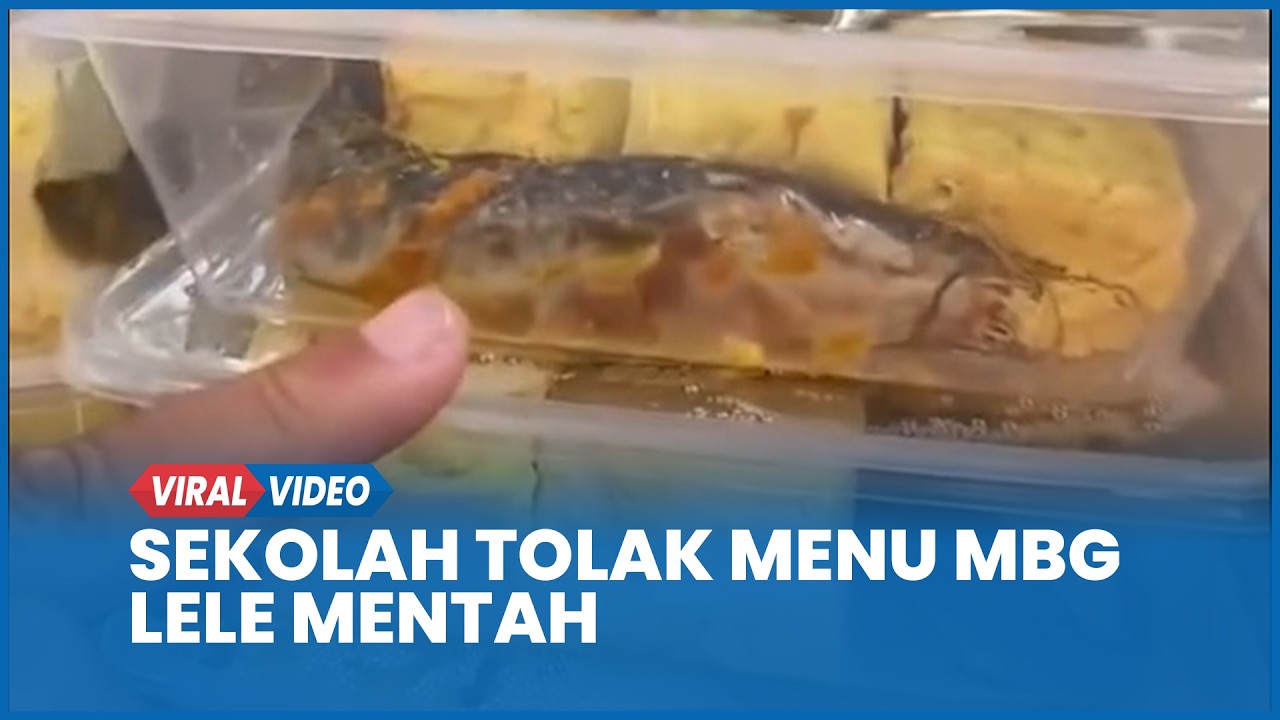 1.022 Porsi Menu MBG Lele Mentah dan Amis Ditolak SMAN 2 Pamekasan