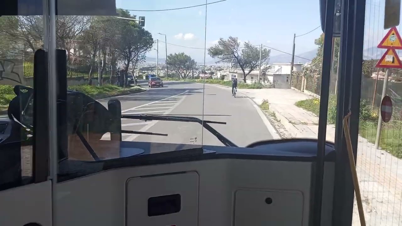 Όλη η διαδρομή με blue livery menarini city bus στη γραμμή 460 part 2!!! Λήψη 1/3/26