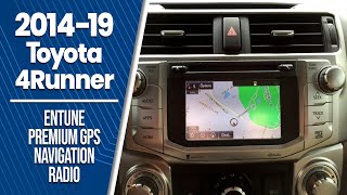 20142019 Toyota 4Runner  Factory Entune GPS Navigation Radio Upgrade  Easy Plug & Play Install!
