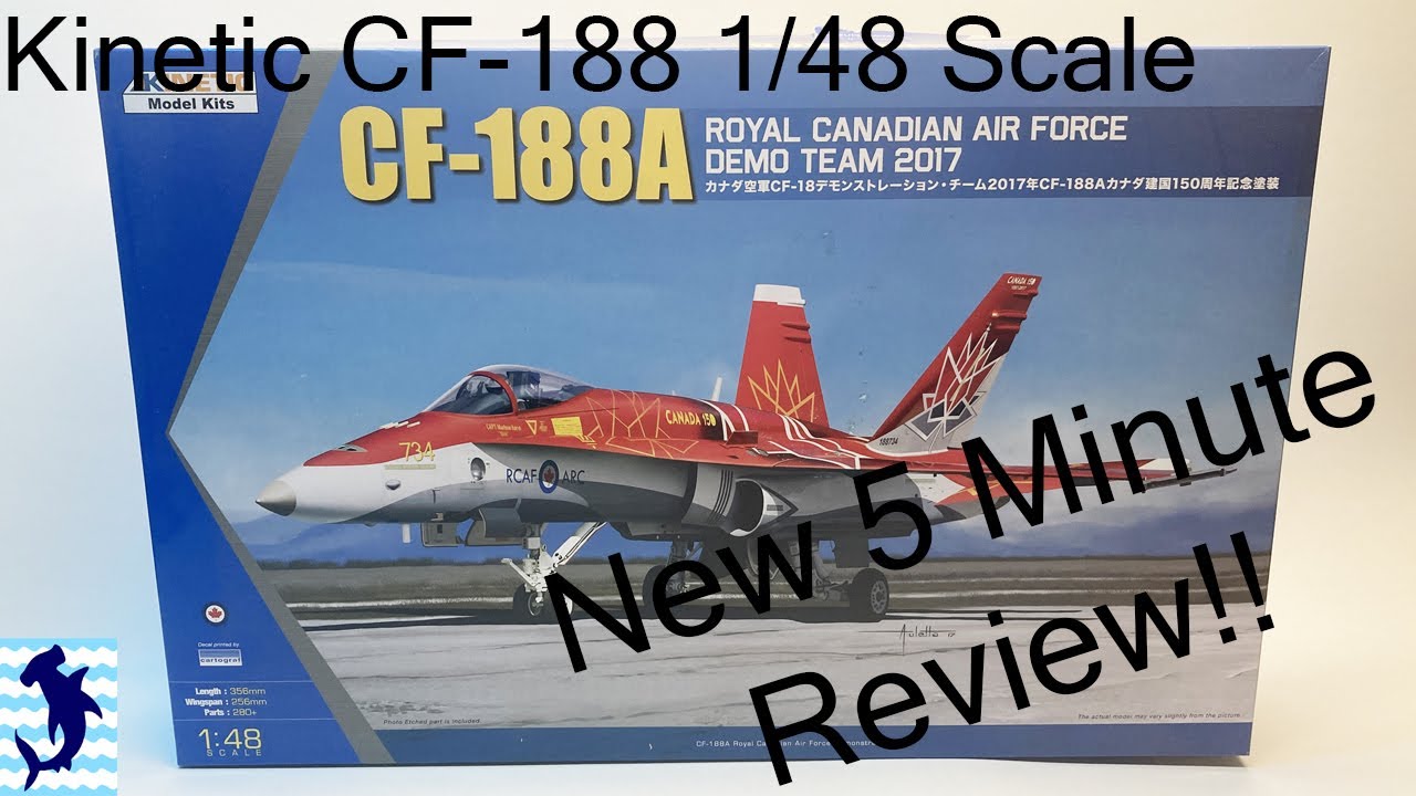 Kinetic Modellbausatz CF-188A Demo 2017 – Plastikmodell Zum Selberbauen, Für Flugzeugfans