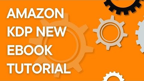 Amazon KDP new ebook book setup, step by step (ePub file upload) (2025)