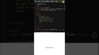 Moon Icon using HTML & CSS #coding #webdevelop #webdevelopmentguide #css3 #code