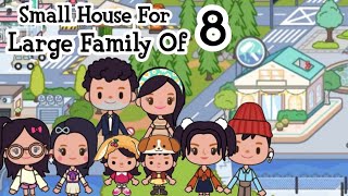 Miga World Small House for family of 8 🌻🏡 | Miga Town | TocaBoca screenshot 4