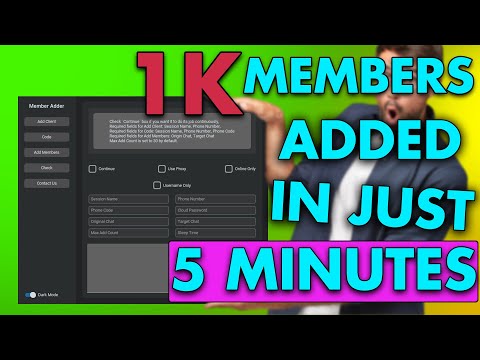 Telegram Members Adder | Telegram Bulk Member Adder