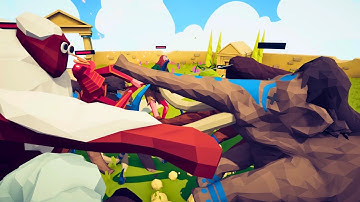 TABS | Ice Giant + Tree Giant + Samurai Giant VS Every Boss + Custom Bosses! (Same Price)