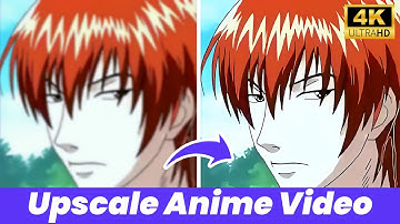 How to UPSCALE ANIME Video | Hunter X Hunter 1999 | 4K Anime Video