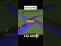 Minecraft…Wait til the end!😂 #minecraft #shorts