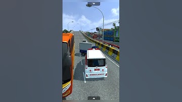 INOVA AMBULANCE 🚑 #automobile #bussidmods #bussid #bussimulatorindonesia #shortsviral #ytshorts #bus