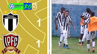 CARIOCA SÉRIE C 2026 - TAÇA WALDIR AMARAL - 4ª RODADA - UNI SOUZA 1X1 ITABORAÍ PROFUTE