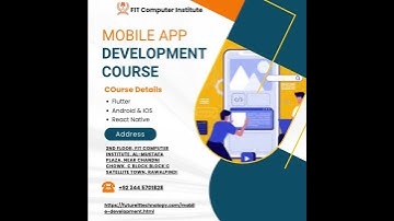 Mobile App Development Course In Rawalpindi and Islamabad