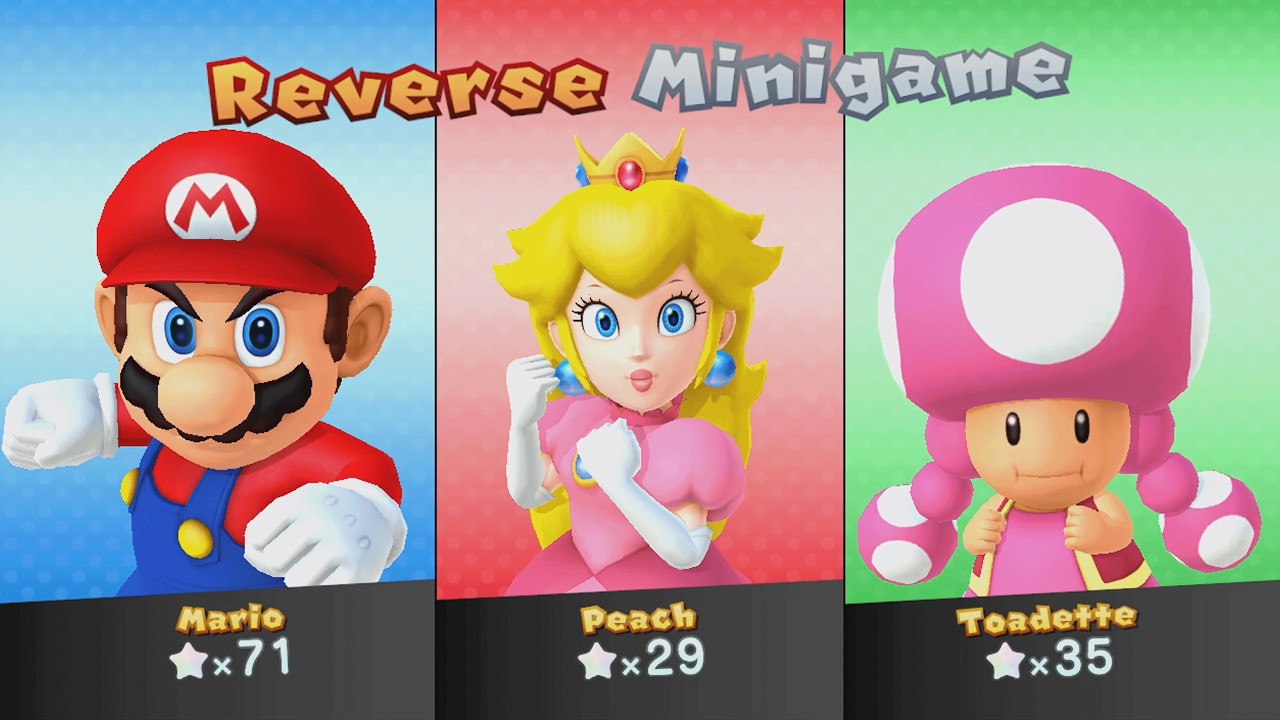 Mario Party 10 - Mario vs Peach vs Toadette - Chaos Castle