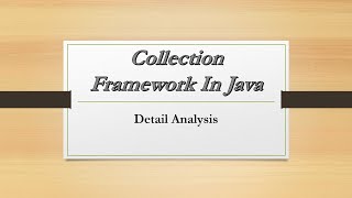 Collection Framework | part 6 Net Worth