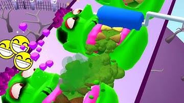 Teeth Runner 🧶☺👼 IOS Android Gameplay Walkthrough Levels #3 OAC83