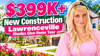 399K  in Lawrenceville New Construction Home Tour Rhodes  Glen by Stanley Martin
