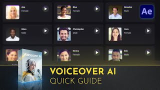 Celebrity Voiceover AI | Quick Guide | After Effects Profile