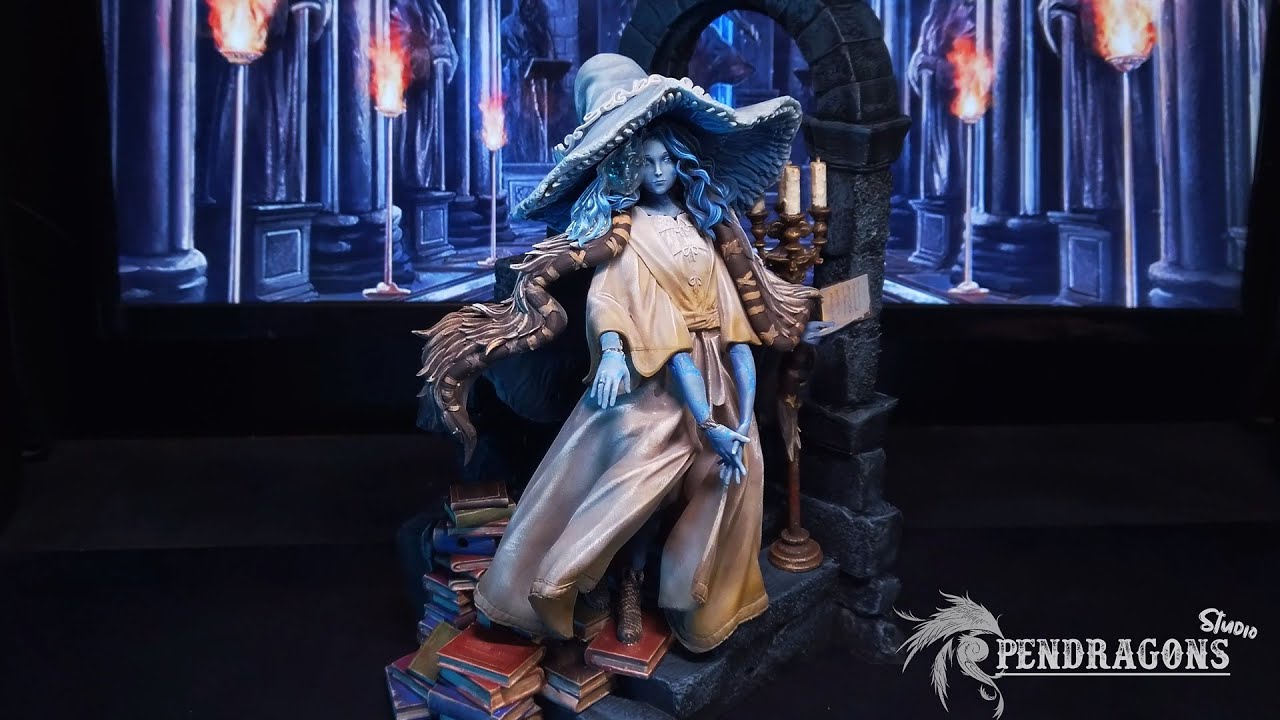 Ranni The Witch / 3D Print & Paint / Anycubic Photon Mono X 6K