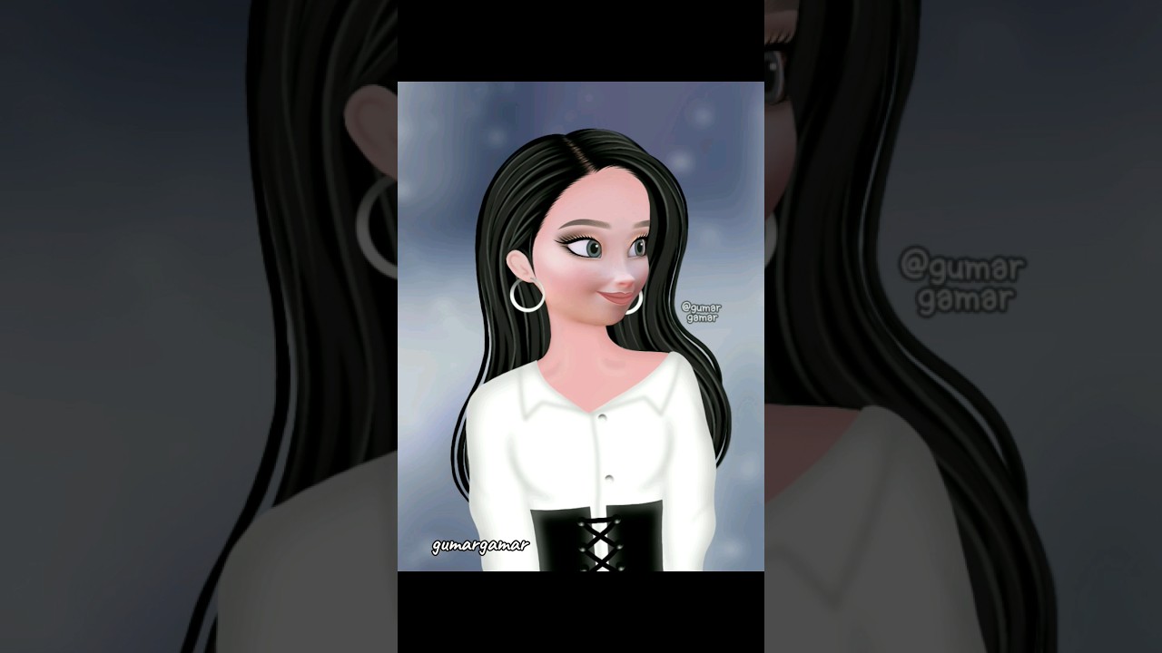 Anna frozen glowup transformation in cool outfit 