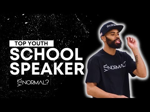 Best Youth Speaker | Haynes Middle School Assembly | Y.B.Normal?