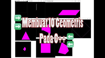 Basic Open GL Membuat POINTS,LINES,TRIANGLES,TRIANGLE STRIP,QUAD STRIP,LINE STRIP.........  pada C++