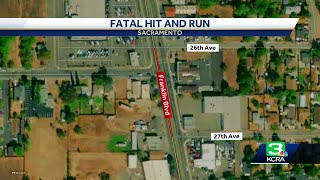 Pedestrian killed in Sacramento hit-and-run crash is identified