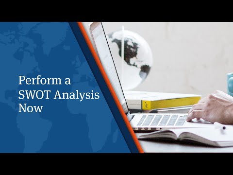 Perform a SWOT Analysis Now