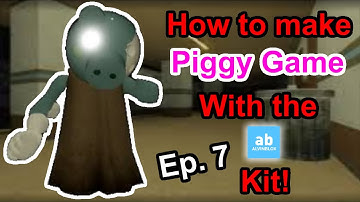How to make a Piggy game using the AlvinBlox kit (Escape Tokens) - Ep 7
