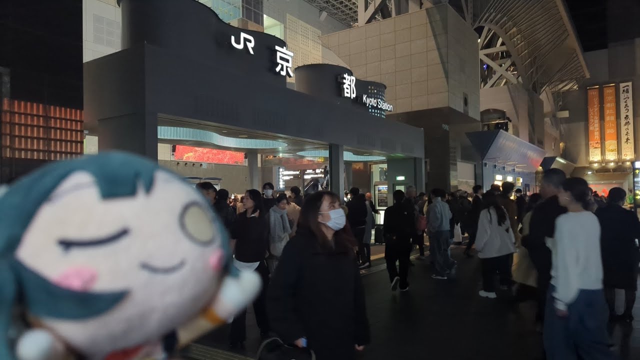 えいがさき第2章京都聖地巡礼をした。