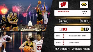 Wisconsin vs No. 4 Iowa | Big Ten | 12.10.23