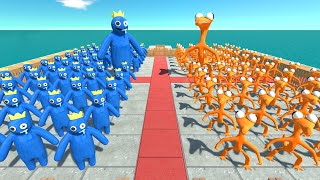 Rainbow Friends Battle | Blue Team vs Orange Team - ARBS