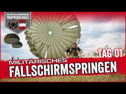 Unser Weg zum Sprungabzeichen - Militär Fallschirmspringer TruppenSchule - Tag 1