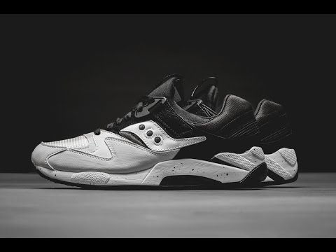 saucony grid 9000 grey charcoal