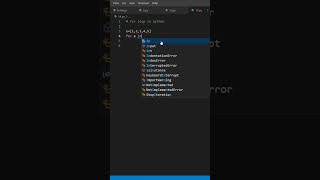 basic example of for loop in python ...