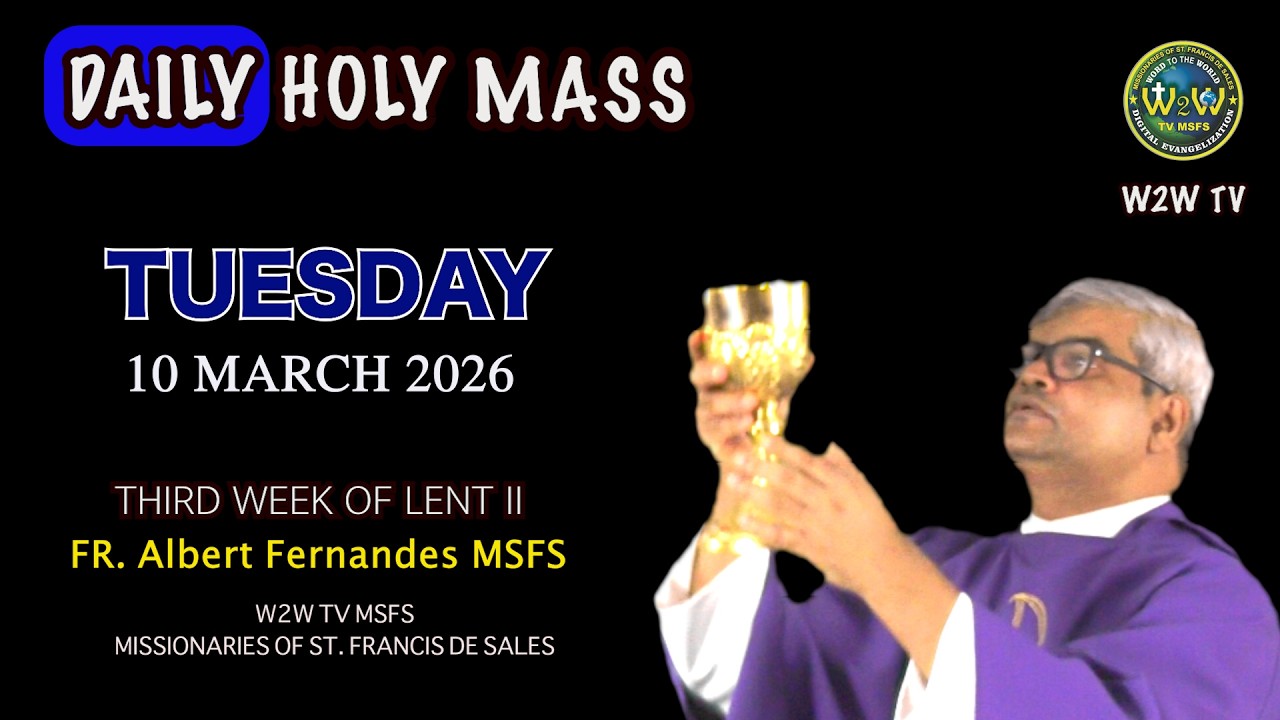 TUESDAY HOLY MASS | 10 MARCH 2026 | 3RD WEEK IN ORDINARY TIME II by Fr Albert #holymassdaily