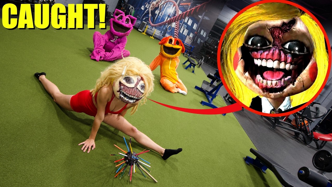 I CAUGHT MISS DELIGHT AT THE GYM! (POPPY PLAYTIME CHAPTER 3)
