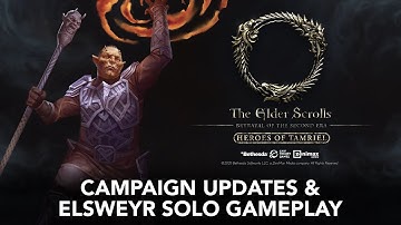 The Elder Scrolls: Heroes of Tamriel Solo Elsweyr Gameplay + Campaign Updates!
