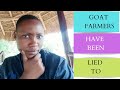 Goat farming the biggest lies that are told to goat farmers vlog 100