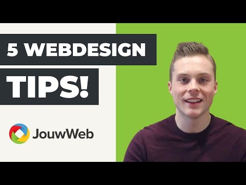 5 Essentiële Webdesign Tips voor Beginners